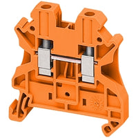 NSYTRV42AR | SCREW TERMINAL, FEED THROUGH, 2 POINTS, 4MM² , ORANGE | ~ Square D (OBSOLETE)