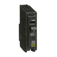 QO110 | QO Miniature circuit-breaker, 10 A, 1 pole, 120/240 V, 10 kA, plug in | Square D