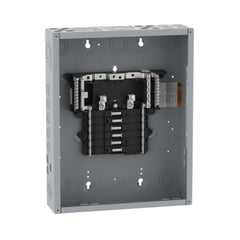 Square D QO112L125PG Load center, QO, 1 phase, 12 spaces, 12 circuits, 125A convertible main lugs, PoN, NEMA1, gnd bar, UL | Blackhawk Supply