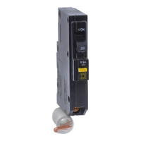 QO115GFI | Square D QO Mini CB, QO, 15 A, 1P, 120 V, 10 kA, Plug in, GFI | Square D