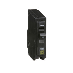 Square D QO130 QO mini breaker, 30 A, 1 pole, 120/240 V, 10 kA, plug in 10 Pack | Blackhawk Supply