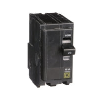 QO220 | QO Miniature Circuit Breaker, 20A, 2-Pole, 120/240V, 10kA, Plug-in Mount | Square D