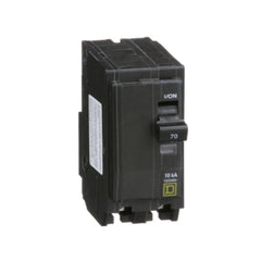 Square D QO270 QO Miniature Circuit-Breaker, 70 A, 2 pole, 120/240 V, 10 kA, plug in | Blackhawk Supply