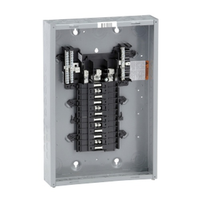 QO324L125G | LOAD Center QO MLO 240V 125A 3PH 24SP | Square D