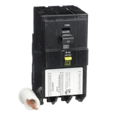 Square D QO330GFI MINIATURE CIRCUIT BREAKER, QO, 30 A, 3P, 208Y/120 V, 10 kA, Plug in, GFI | Blackhawk Supply