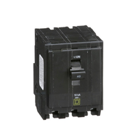QO340 | Mini circuit breaker, QO, 40A, 3 pole, 120/240 VAC, 10 kA, plug in mount | Square D