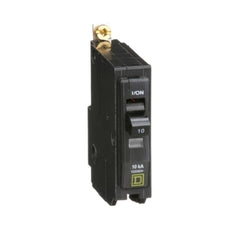Square D QOB110 QO Miniature circuit-breaker, 10 A, 1 pole, 120/240 V, 10 kA, bolt on  | Blackhawk Supply