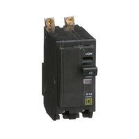 QOB245 | Miniature circuit-breaker, QO, 45A, 2 pole, 120/240 VAC, 10 kA, bolt on mount | Square D