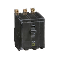 QOB315VH | Mini circuit breaker, QO, 15A, 3 pole, 120/240 VAC, 22 kA, bolt on mount | Square D by Schneider Electric