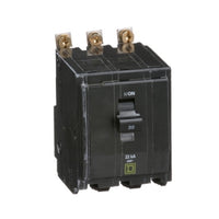 QOB330VH | Mini circuit breaker, QO, 30A, 3 pole, 120/240VAC, 22kA, bolt on mount | Square D