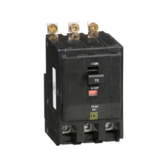Square D QOB370 Miniature circuit-breaker, QO, 70 A, 3P, 120/240 V, 10 kA, Bolt on  | Blackhawk Supply