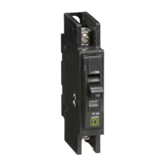 Square D QOU110 Thermal Magnetic Circuit Breaker, Miniature, QO Series, 240 VAC, 10 A, 1 Pole, DIN Rail | Blackhawk Supply