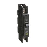 Square D QOU120 QO Miniature Circuit Breaker, 20A, 1-Pole, 120V, 10kA, Plug-in Mount  | Blackhawk Supply
