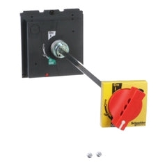 Square D S32600 PowerPact Rotary Handle, L-Frame, Door Mounted, Red  | Blackhawk Supply