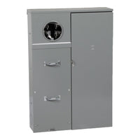 SU3040D400CN | All in one, Homeline, CSED, ringed socket, 400A, surface/semi mount, 30 spaces, 40 circuits, 25kA SCCR, no bypass | Square D (OBSOLETE)