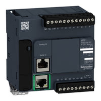 TM221CE16T | Logic controller, Modicon M221, 16 IO transistor PNP Ethernet | Square D