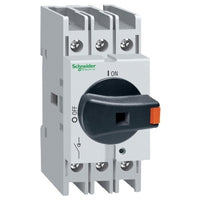 VLS3P016R1 | Disconnect switch, TeSys VLS, body switch, 16A, 10HP at 480VAC, UL508, three phase, 5kA SCCR, size 1, DIN rail mount | Square D