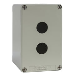 Square D XAPG29502 Harmony Die-cast empty control station - XAP-G - 22 mm-80x130mm front plate-undrilled | Blackhawk Supply