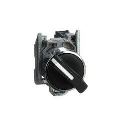 Square D XB4BD21 Harmony, 22mm Push Button, 2 position selector switch, black, maintained, 1 NO, 600 V | Blackhawk Supply