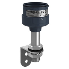 Square D XVUZ100T Fixing metal bracket with 100 mm aluminium pole for modular tower lights, black, dia 60 | Blackhawk Supply