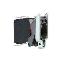 ZB4BZ1013 | Harmony complete body/contact, body for push buttons or selector switches, XB6, single contact block with body/fixing collar 1 NO faston connector | Square D