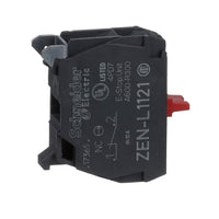 ZENL1121 | Harmony, 22mm Push Button, contact block, panel mount, 1 NC, screw clamp terminal Pack of 5 | Square D