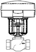 VU-7213-680-4-10 | VB: 1-1/2 in, 2W, Globe, STR, NPT, UO, BR, 28 cv, 88 PSI; Act (M800A-VB): Elec, Float/Prop, NSR, 24 VAC/VDC, 20-29 VDC, TB, 179 | Schneider Electric