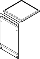 AM-363 | Gasket Cover Kit For MC, MP-3xx, -4xx, -2xxx, and -4xxx Series Actuators, Includes (1) Top Cover Plate, (1) Back Cover Plate | Schneider Electric