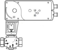 VS-7223-593-4-11 | VB: 2 in, 2W, Globe, STR, NPT, UC, BR, 40 cv, 65 PSI; Act (MS51-7203): Elec, Prop, 2-10 VDC/4-20 mAdc, SR, NC, 24 VAC/VDC, App, | Schneider Electric