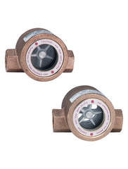 Dwyer SFI-350SS-1-1/4 Sight flow indicator | 1-1/4" body | 4.375" L x 3.125" D x 2.563" H (111 x 79 x 65 mm) | 3.0 lb (1.4 kg). | Blackhawk Supply