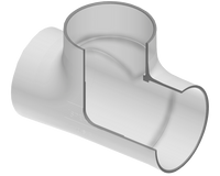 12501-100 | 10 PVC TEE SOCKET CLASS125 | (PG:361) Spears