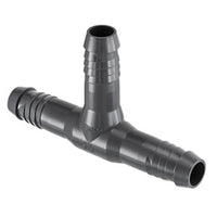 1401-003 | 3/8 PVC INSERT SPIRAL BARB TEE | (PG:140) Spears