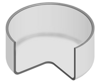 280-107543 | 12 PVC CAP PIP SOCKET LOW HEAD PIP | (PG:300) Spears