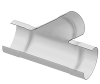 2875-788 | 18X8 PVC REDUCING WYE SOCKET LOW HEAD PIP N.P.R | (PG:300) Spears