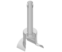 2883-58042 | 8X3X6 PVC MECH VENT RISER SADDLEXMPT LOW HEAD | (PG:301) Spears