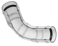 3306-2102P | 21 PVC 90 ELBOW GASKET 125PIP | (PG:330) Spears