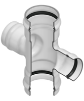 2920-908PXI | 24X8 PVC REDUCING CROSS SOCKET 80PIPXIPS | (PG:319) Spears