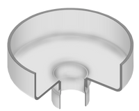 30040-855 | 21X15 PVC SURFACE REDUCING SOCKET W/STUB SOCKET 100PIP | (PG:320) Spears