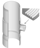 330-202239 | 12X3 PVC REDUCING TEE SOCXSPIGOTXFPT CL125 | (PG:360) Spears