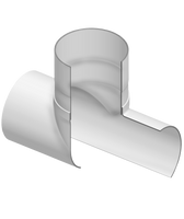 300-101899 | 6X4 PVC STUB SADDLE SOCKET 100PIPXIPS | (PG:320) Spears
