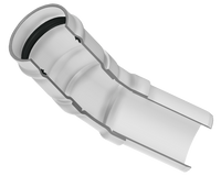 320-100546 | 6 PVC 30 ELBOW GASKETXSPIGOT CL100 | (PG:350) Spears