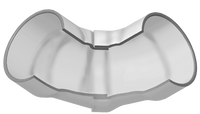 3906-240 | 24 PVC 90 ELBOW SOCKET SCH80 | (PG:400) Spears