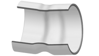 3911-240 | 24 PVC 11-1/4 ELBOW SOCKET SCH80 | (PG:400) Spears