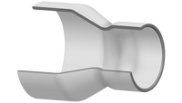 3929-788 | 18X8 PVC REDUCING COUPLING SOCKET SCH80 | (PG:400) Spears