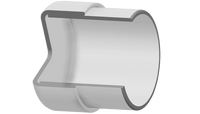 3949-140 | 14 PVC PLUG SPIGOT SCH80 | (PG:400) Spears
