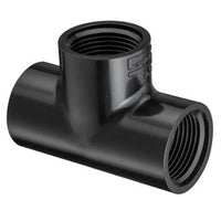 405-015B | 1-1/2 PVC TEE FPT SCH40 BLACK | (PG:011) Spears