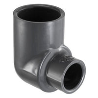 406-130G | 1X1/2 PVC REDUCING 90 ELBOW SOCKET SCH40 GRAY | (PG:043) Spears
