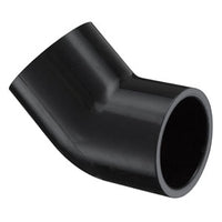 417-010B | 1 PVC 45 ELBOW SOCKET SCH40 BLACK | (PG:011) Spears