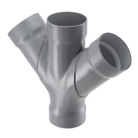 4376-120C | 12 CPVC DOUBLE WYE SOCKET DUCT | (PG:432) Spears