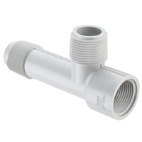 451A-010 | 1 PVC MANIFOLD TEE MPT O-RING X FPTXMPT | (PG:019) Spears